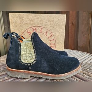 Penelope Chilvers Suede Chelsea Boots Sz.8